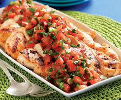 Chicken breast mexican with salsa